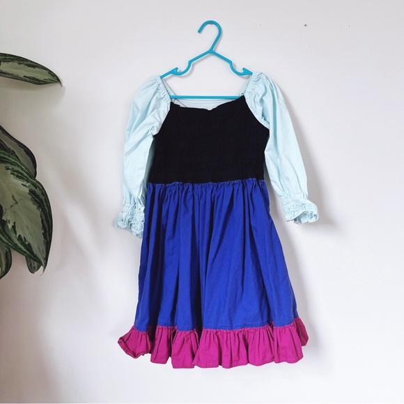 Handmade Anna Disney Frozen Dress and Cape - 4T - Picture 4 of 5